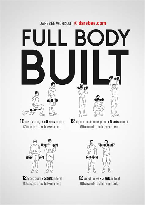 darebee|Full Body Built Workout .